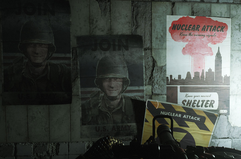 These old and faded posters can be found in Manhattan, warning its residents against nuclear attack. Which didn’t do them much good, since by the time you visit the city in the game it’s a radioactive wasteland.